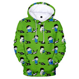 Anime Ranking of Kings / Ousama Ranking Sudadera Cosplay Navidad Fiesta 3D Impreso chaqueta