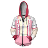 Anime Puella Magi Madoka Magica Sudadera Cosplay Navidad Fiesta 3D Impreso Casual con Cremallera