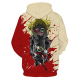 Anime My Hero Academia Sudadera Cosplay Navidad Fiesta 3D Impreso Casual