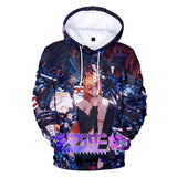 Anime Chainsaw Man Power Sudadera Cosplay Navidad Fiesta 3D Impreso Casual