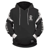 Anime Sword Art Online SAO kirigaya kazuto Sudadera Cosplay Navidad Fiesta 3D Impreso chaqueta