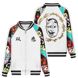Anime Tokyo Avenger Smile Kawada House Cosplay Halloween Abrigo chaqueta de béisbol con cremallera Carnaval 3D Impreso