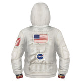 3D Armstrong Traje Espacial Sudadera Casual con Capucha Astronauta Sudadera para Niños