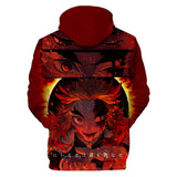 Demon Slayer: Kimetsu no Yaiba Cosplay Sudadera Estampada con Capucha Unisex