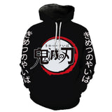 Anime Demon Slayer Sudadera Cosplay Navidad Fiesta 3D Impreso chaqueta