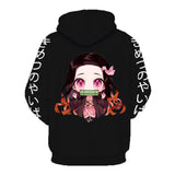 Anime Demon Slayer Sudadera Cosplay Navidad Fiesta 3D Impreso chaqueta