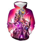 Película Black Panther Sudadera Cosplay Fiesta 3D Impreso Casual Halloween