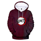 Anime Demon Slayer Sudadera Cosplay Navidad Fiesta 3D Impreso