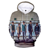 TV All of Us Are Dead Sudadera Cosplay Navidad Fiesta 3D Impreso Casual