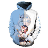 Juego Genshin Impact Sudadera Cosplay Halloween Disfraz Carnaval Traje 3D Impreso