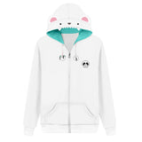 Anime Hololive vtuber Uruha Rushia Sudadera Cosplay Navidad Fiesta 3D Impreso Casual