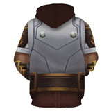 Juego League of Legends Arcane - lol Viktor Sudadera Cosplay Navidad Fiesta 3D Impreso Casual