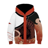 Juego Genshin Impact Kaedehara Kazuha Niños Sudadera Cosplay Navidad Fiesta 3D Impreso Casual