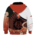 Juego Genshin Impact Kaedehara Kazuha Niños Sudadera Cosplay Navidad Fiesta 3D Impreso Casual