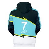 Anime Futsal Boys Yamato Haru Sudadera Cosplay Navidad Fiesta 3D Impreso Casual