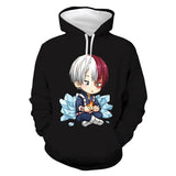 Anime My Hero Academia Sudadera 3D Impreso Cosplay Disfraz Halloween Carnaval Traje