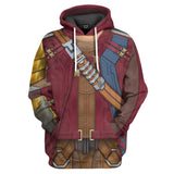 Película Thor: Love and Thunder Star Lord Sudadera Cosplay Navidad Fiesta 3D Impreso Casual