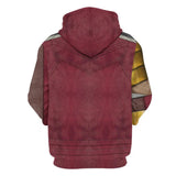 Película Thor: Love and Thunder Star Lord Sudadera Cosplay Navidad Fiesta 3D Impreso Casual