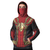 Película Spider Man Máscara Sudadera Cosplay Navidad Fiesta 3D Impreso