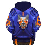 Juego Valorant Yoru Sudadera Cosplay Navidad Fiesta 3D Impreso Casual