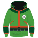 HUNTER×HUNTER Gon Freecss Cosplay Sudadera con Capucha Ropa Casual para Niños