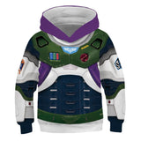 Película Buzz Lightyear Niños Sudadera Cosplay Navidad Fiesta 3D Impreso Casual