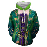 Película Hocus Pocus Winifred Sanderson Sudadera Cosplay Navidad Fiesta 3D Impreso Casual