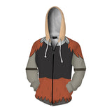 Anime Ranking of Kings / Ousama Ranking Dorshe Sudadera Cosplay Navidad Fiesta 3D Impreso con cremallera