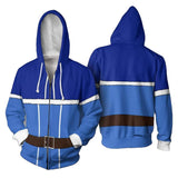 Anime Fairy Tail Julia Sudadera Cosplay Navidad Fiesta 3D Impreso Casual chaqueta con cremallera