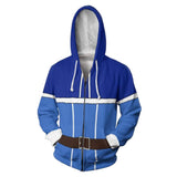 Anime Fairy Tail Julia Sudadera Cosplay Navidad Fiesta 3D Impreso Casual chaqueta con cremallera