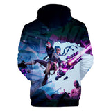 Juego League of Legends Arcane lol Sudadera Cosplay Navidad Fiesta 3D Impreso Casual