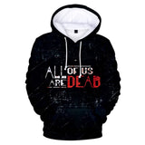 TV All of Us Are Dead Sudadera Cosplay Navidad Fiesta 3D Impreso Casual