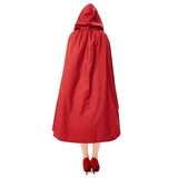 Caperucita Roja Juego de Rol Halloween Disfraz Vestido Conjunto para Adultos Femenino