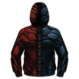Película Venom Niños Sudadera con Máscara Cosplay Navidad Fiesta 3D Impreso chaqueta con cremallera