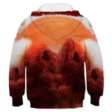 Anime Turning Red Red Panda Sudadera Cosplay Navidad Fiesta 3D Impreso Casual