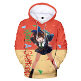 Anime Rent A Girlfriend Sarashina Ruka Sudadera Cosplay Navidad Fiesta 3D Impreso Casual