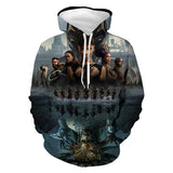 Película Black Panther Sudadera Cosplay Fiesta 3D Impreso Casual Halloween