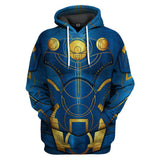 Película Eternals Ikaris Sudadera Cosplay Navidad Fiesta 3D Impreso chaqueta