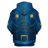 Película Eternals Ikaris Sudadera Cosplay Navidad Fiesta 3D Impreso chaqueta