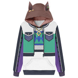 Anime Uma Musume Pretty Derby Tosen Jordan Sudadera Cosplay Navidad Fiesta 3D Impreso