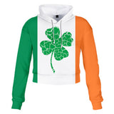 St. Patricks Day Día de San Patricio Irish Sudadera de Moda Sudadera con Capucha para Adultos