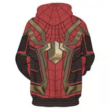 Película Iron Man Spiderman Cosplay Sudadera Navidad Fiesta 3D Impreso Casual