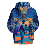 Película Black Panther Sudadera Cosplay Fiesta 3D Impreso Casual Halloween