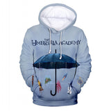 TV The Umbrella Academy 3 Sudadera Cosplay Navidad Fiesta 3D Impreso Casual