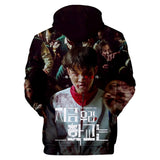 TV All of Us Are Dead Sudadera Cosplay Navidad Fiesta 3D Impreso Casual