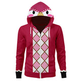 Celeste Fuko Cosplay Sudadera Animal Crossing Bosque de Los Animales Sudadera con Cremallera Unisex