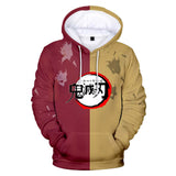 Anime Demon Slayer Sudadera Cosplay Navidad Fiesta 3D Impreso