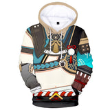 Juego Genshin Impact Gorou Sudadera Cosplay Navidad Fiesta 3D Impreso Casual