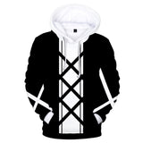 Anime Bleach Kurosaki Ichigo Sudadera Cosplay Navidad Fiesta 3D Impreso Casual