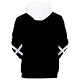 Anime Bleach Kurosaki Ichigo Sudadera Cosplay Navidad Fiesta 3D Impreso Casual